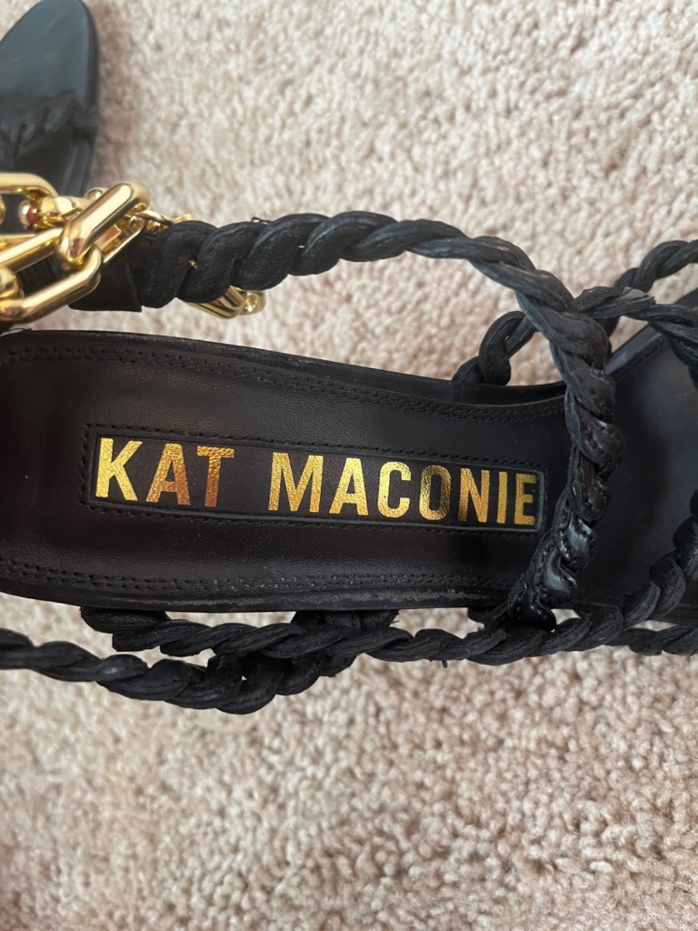 Kat Maconie Chain Heels - Picture 4 of 7